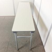【中古】折りたたみテーブル　コクヨ　KT-140　1800W×450D×700H　ナチュラルグレー