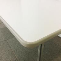 【中古】会議用テーブル　オカムラ　1800W×900D×700H　ライトスモーク