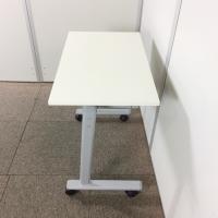 【中古】スタックテーブル　サンワダイレクト　100-FD012　ホワイト