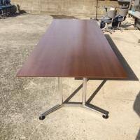 【中古】大型会議用テーブル[2枚天板]　オカムラ　ラティオⅡ　3200W×1200W×720H