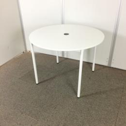 【中古】丸テーブル　TOKIO　RM-1000　1000φ×700H　ホワイト